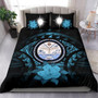 Polynesian Bedding Set - Wallis And Futuna Duvet Cover Set Father And Son Black 5