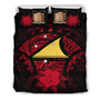 Tokelau Duvet Cover Set - Tokelau Flag & Red Hibiscus 2