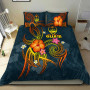 Guam Polynesian Bedding Set - Legend Of Guam (Blue) 1