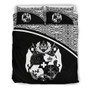 Tonga Duvet Cover Set - Black Curve Style 2