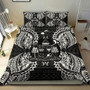 Polynesian Bedding Set - Fiji Duvet Cover Set Map Black 2