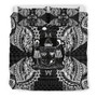 Polynesian Bedding Set - Fiji Duvet Cover Set Map Black 3