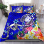 Fiji Bedding Set - Turtle Plumeria (Blue) 1