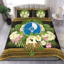 Yap State Bedding Set - Polynesian Gold Patterns Collection 1