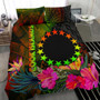 Tonga Polynesian Bedding Set - Swordfish With Hibiscus 6