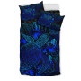 Polynesian Bedding Set - Palau Duvet Cover Set Blue Color 3