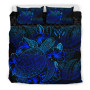 Polynesian Bedding Set - Kosrae Duvet Cover Set Blue Color 1