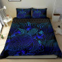 Polynesian Bedding Set - Federated States Of Micronesia Duvet Cover Set Father And Son Blue4