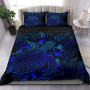 Polynesian Bedding Set - Federated States Of Micronesia Duvet Cover Set Father And Son Blue 5