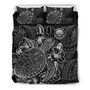 Polynesian Bedding Set - Federated States Of Micronesia Duvet Cover Set Black Color 2