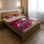 Fiji Custom Personalised Bedding Set - Turtle Plumeria (Pink) 2