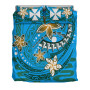 Wallis And Futuna Bedding Set - Spring Style Blue Color 3
