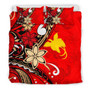 Samoa Bedding Set - Tribal Flower Special Pattern Red Color4