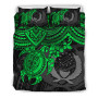 Pohnpei Polynesian Duvet Cover Set - Polynesian Green Turtle 3