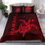 Polynesian Bedding Set - Turtle Plumeria Turquoise Color 5