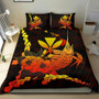 Polynesian Hawaii Bedding Set - Swordfish With Hibiscus 2