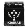 Kosrae Duvet Cover Set - Black Fog Style 2