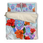 Hawaiian Duvet Cover Set - Turtle And Hibiscus 01 2