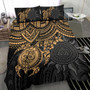 Polynesian Bedding Set - Hawaii Duvet Cover Set Black Color 6