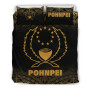 Pohnpei Duvet Cover Set - Gold Fog Style 2