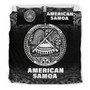 American Samoa Duvet Cover Set - Black Fog Style 1