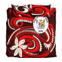 Niue Bedding Set - Vortex Style Red Color 3