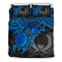 Pohnpei Polynesian Duvet Cover Set - Polynesian Blue Turtle 3