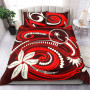 Chuuk Bedding Set - Vortex Style Red Color 1