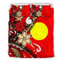 Vanuatu Bedding Set - Tribal Flower Special Pattern Red Color 5