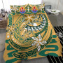 Hawaii Duvet Cover Set - Gold Curve Style 6