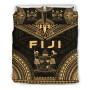 Fiji Polynesian Chief Duvet Cover Set - Gold Version 1