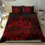 Samoa Duvet Cover Set - Samoa Coat Of Arms Turquoise 4