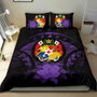 Solomon Islands Duvet Cover Set - Flag & Coat Of Arms Black 4