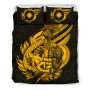 Polynesian Bedding Set - Marshall Islands Duvet Cover Set Father And Son Gold 3