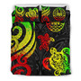 Tahiti Polynesian Bedding Set - Reggae Tentacle Turtle 3