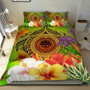 Pohnpei Polynesian Chief Duvet Cover Set - Red Version 5
