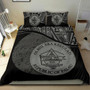 Polynesian Bedding Set - Cook Islands Duvet Cover Set Father And Son Green 4