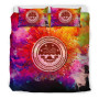 Polynesian Bedding Set Federated States Of Micronesia Duvet Cover Set Bright Style 1