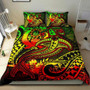 Pohnpei Bedding Set - Reggae Shark Polynesian Tattoo 1