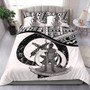 Tahiti Duvet Cover Set - Tahiti Coat Of Arms Hibiscus Coconut Tree 5