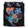 Tahiti Bedding Set - Plumeria Flowers Style 3