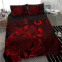 Polynesian Bedding Set - Yap Duvet Cover Set Map Red 6