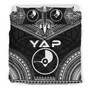 Yap Polynesian Chief Duvet Cover Set - Black Version 3