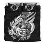 Polynesian Bedding Set - Chuuk Duvet Cover Set Father And Son Black 2