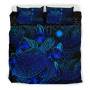 Polynesian Bedding Set - Marshall Islands Duvet Cover Set Blue Color 1