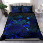 Tokelau Polynesian Chief Duvet Cover Set - Black Version 5