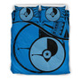 Yap Duvet Cover Set - Yap Flag Tattoo Blue 2