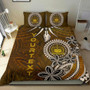 Samoa Custom Personalised Bedding Sets - Polynesian Boar Tusk 3