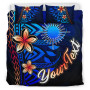 Samoa Custom Personalised Bedding Sets - Polynesian Boar Tusk 5