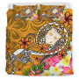 Fiji Bedding Set - Turtle Plumeria (Gold) 3